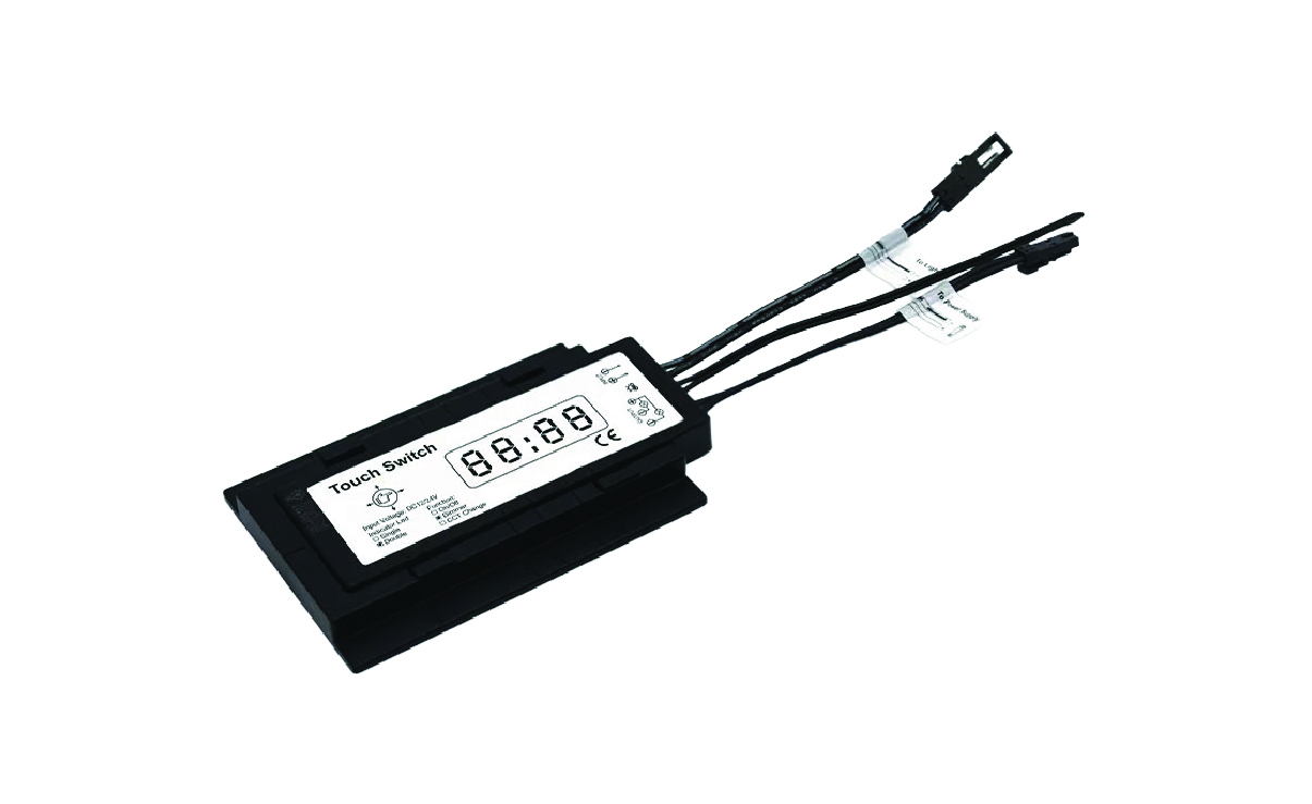 Sensor de Espelho dimmer Touch CCT com Relógio e temperatura 2RLIGHT