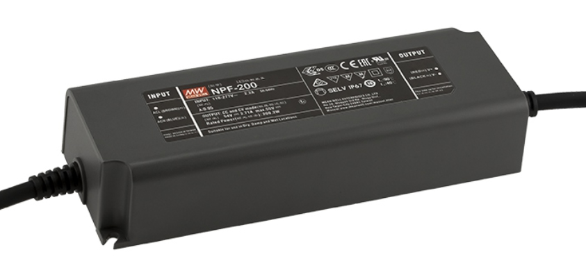 Fonte de Alimentação Estanque Mean Well 12Vdc 120W IP67 NPF
